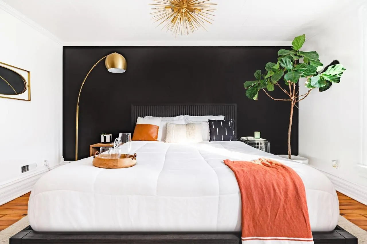 Сasa de vacaciones Villa Short North Convention King Bed Free Parking! Columbus